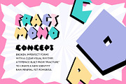 Fract Mono Font, a Handwritten Font by KengGraphic (Thumbnail 2 of 11)