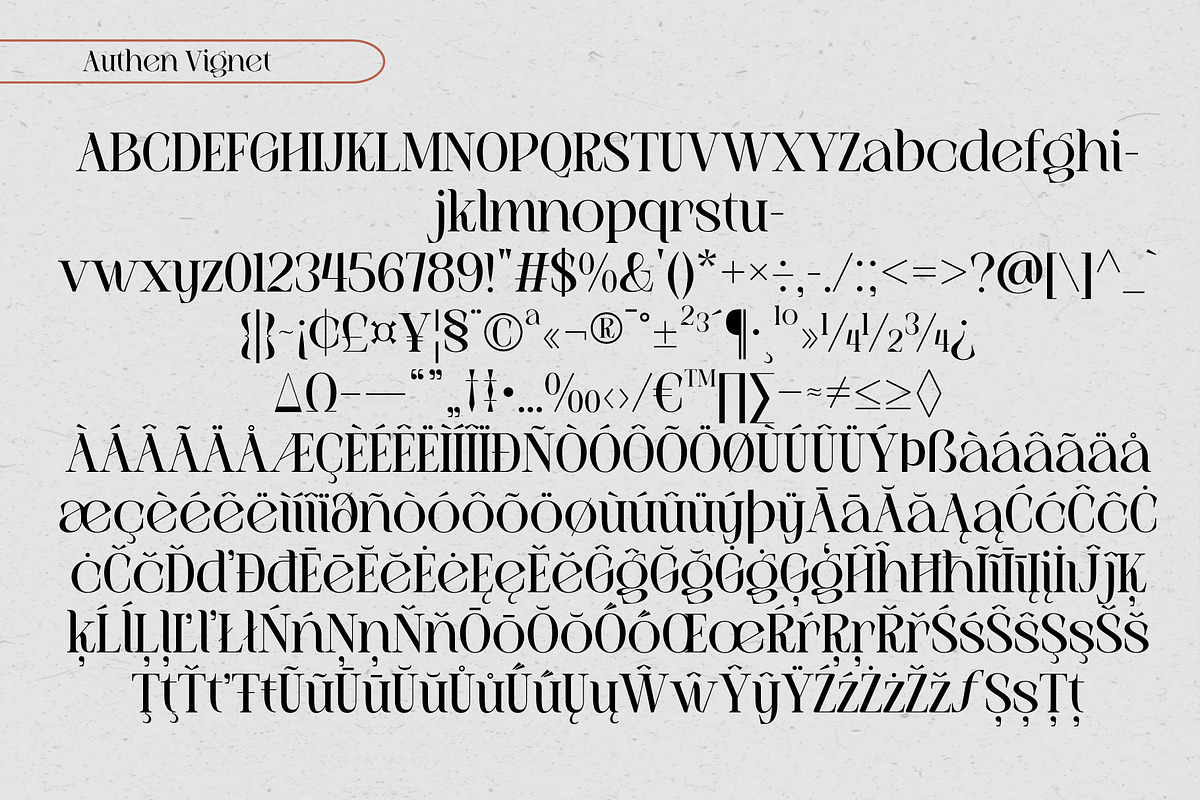 Authen Vignet Versatility Elegance, a Font by AuthenType (Photo 10 of 10)