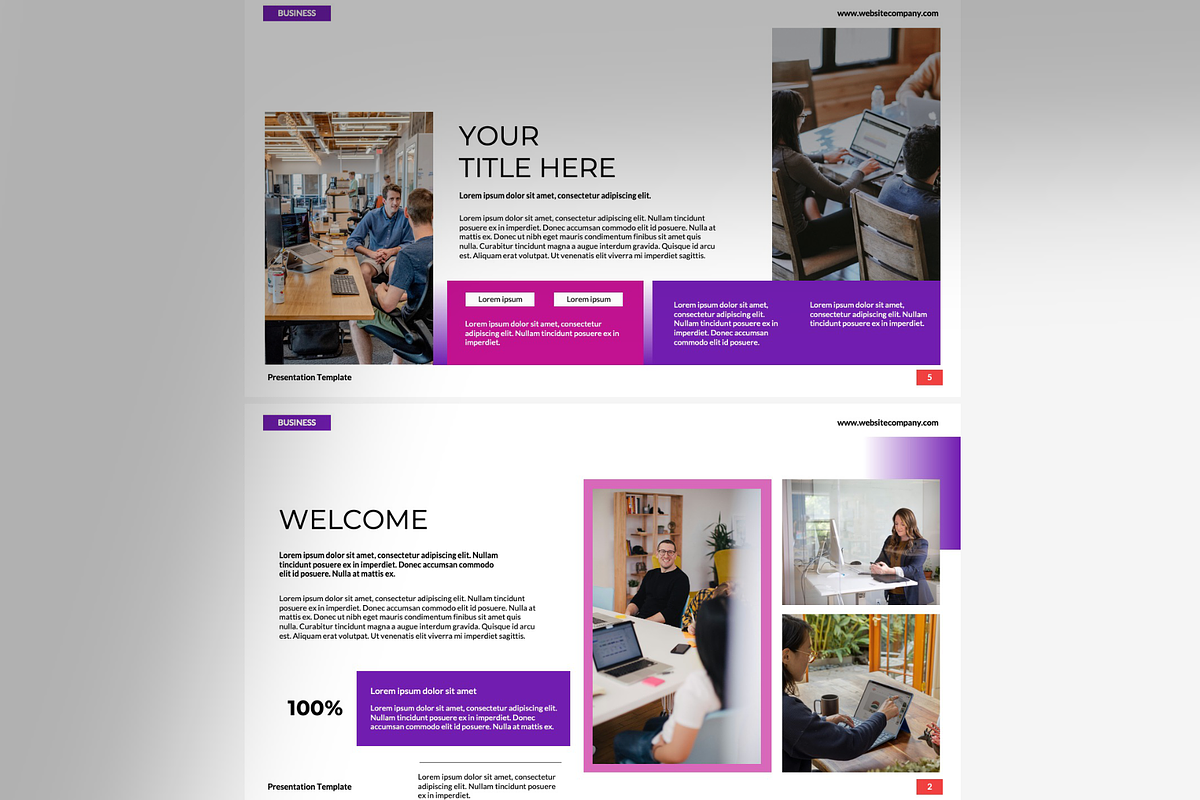 Business Presentation Template, a Presentation Template by Spesifikstd (Photo 9 of 10)