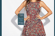 Shabby floral seamless watercolor, a Pattern Graphic by PatternsBlooming (Thumbnail 5 of 7)