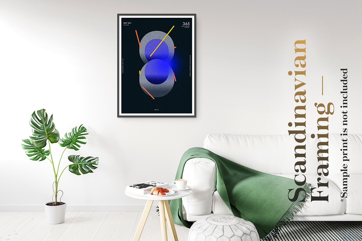 375+ Mockups ‒ Scandinavian Framing, a Print Template by Frisk Shop (Photo 14 of 27)