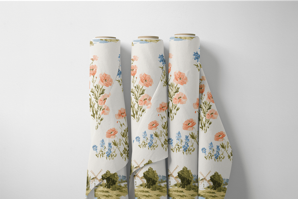 Peaceful Meadow Seamless Pattern wit, a Pattern Graphic by Pati Charm Studio (Photo 7 of 7)