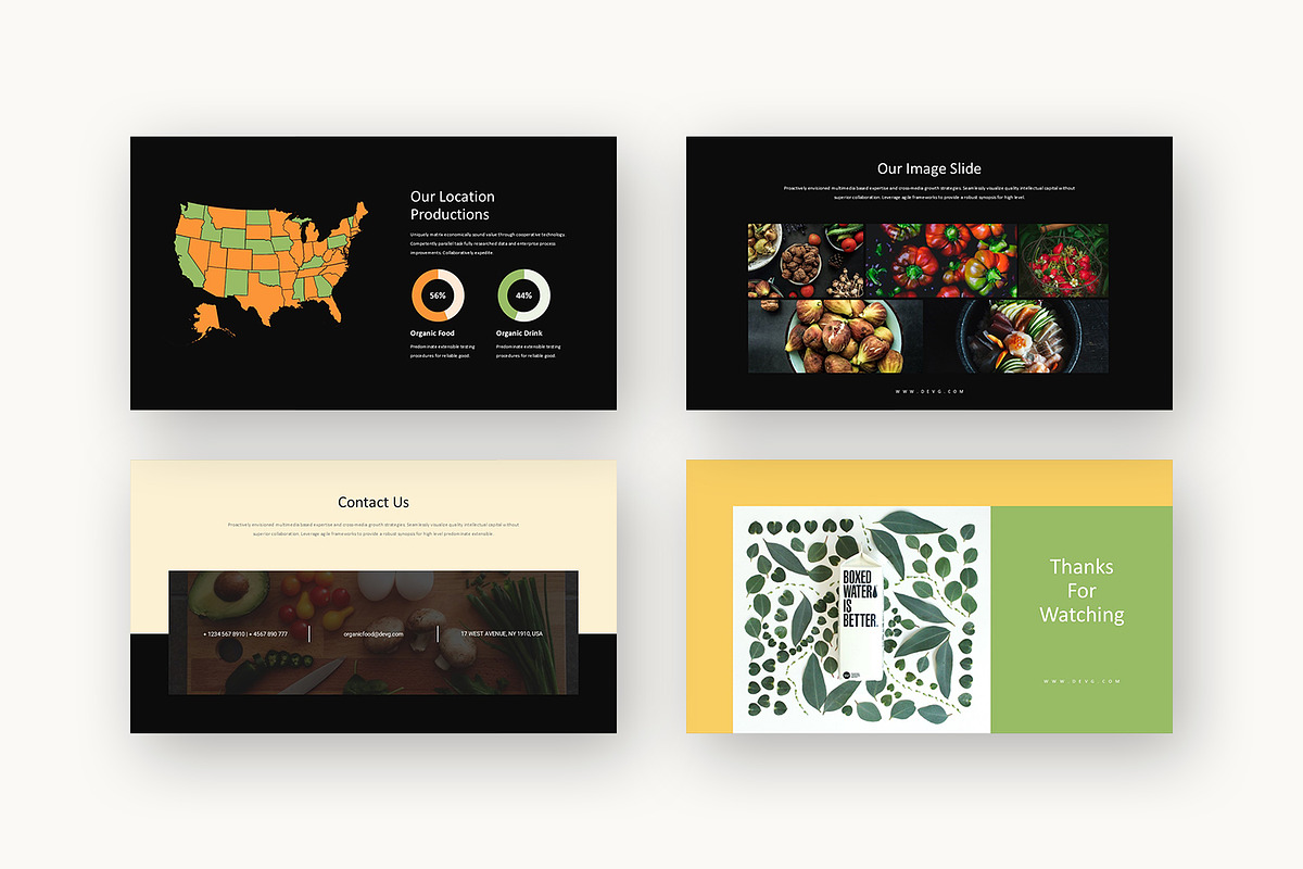 Devg : Food Venture Google Slides, a Presentation Template by Punkl Camp (Photo 16 of 16)