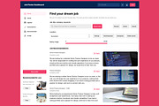 Job Finder, Employment Web App UI, an UI Kit Template by nagaredesignstudio (Thumbnail 4 of 5)