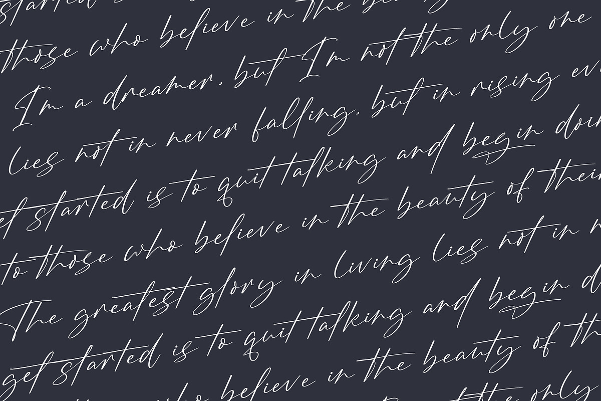 Brington Australi Stylish Signature, a Script Font by stylishtype.co (Photo 14 of 20)