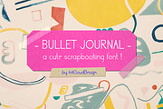 Craft Sans Serif Bullet Journal Font, a Handwritten Font by InkCloudDesign (Thumbnail 1 of 9)