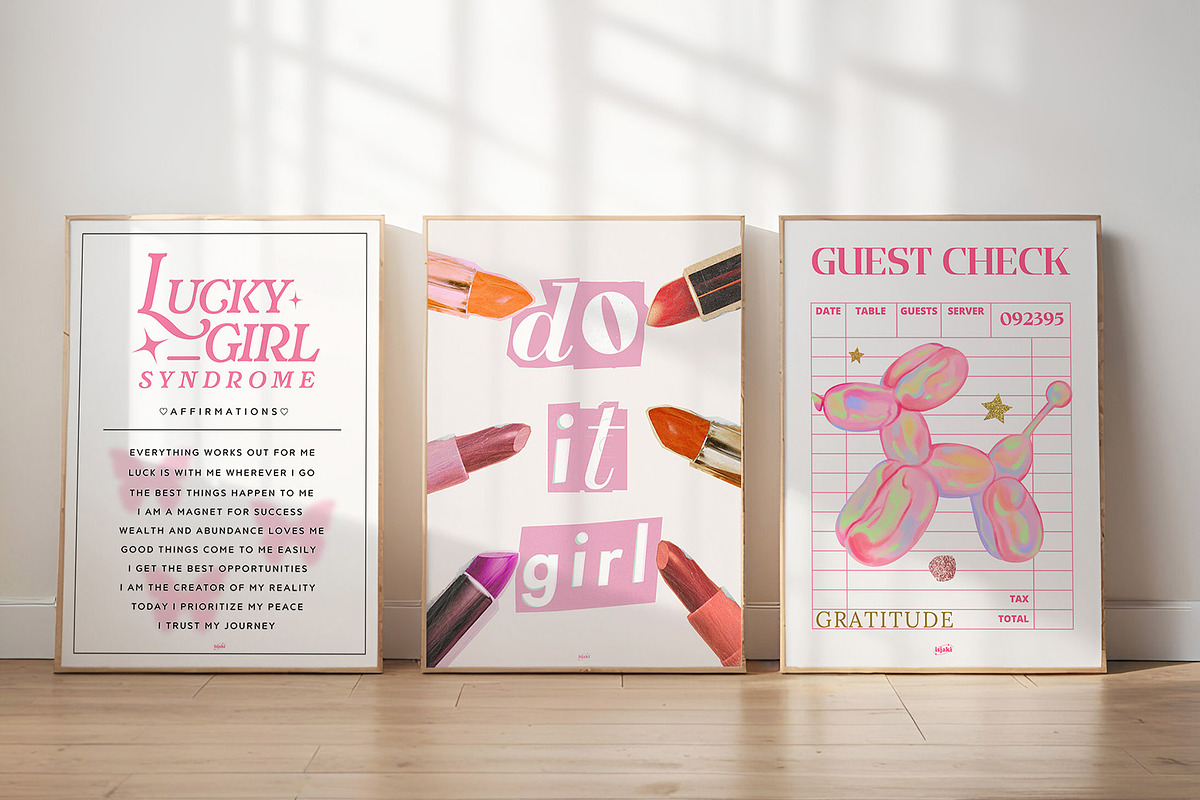 Set of 3 Frames Mockup, 5x7 Ratio, a Household Mockup by isjakimockups (Photo 6 of 7)