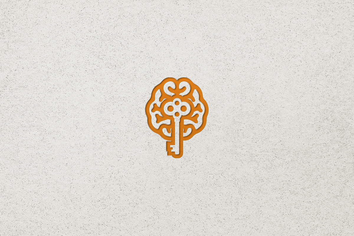 Modern Brain with Key Logo, a Branding & Logo Template by Luxury Logos (Photo 4 of 4)
