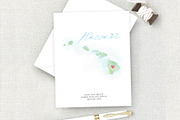 Watercolor Map of Hawaii, a Graphic by Beloved Paper (Thumbnail 6 of 6)