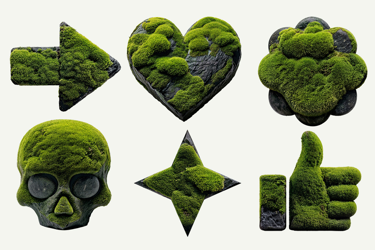 Moss on Rock Font, a Sans Serif Font by Handmadefont (Photo 10 of 16)