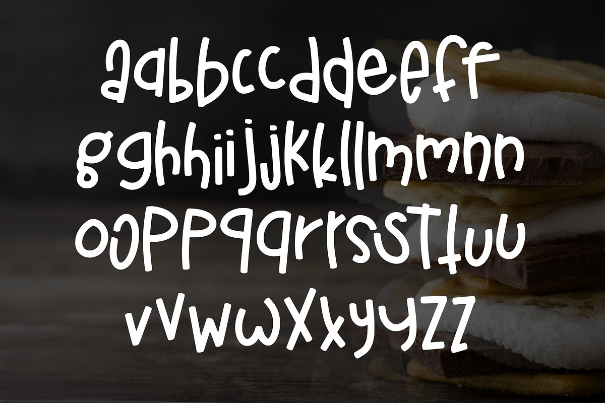 Roasted S'mores, a Font by Kitaleigh (Photo 2 of 3)