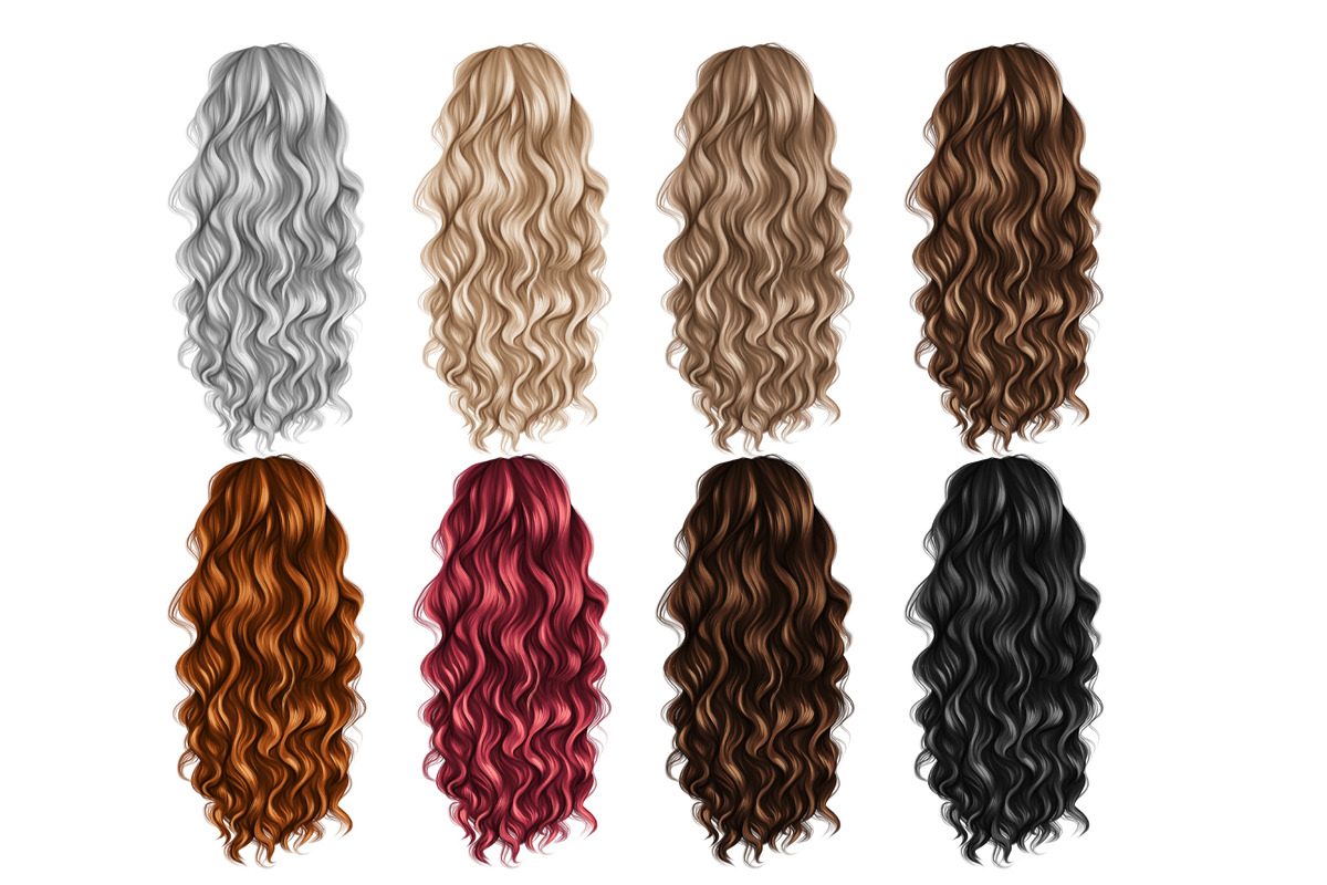 Natural hair clipart, an Illustration by Elenbushe (Photo 8 of 10)