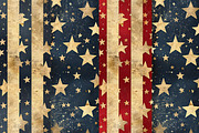 4th of July Vintage Digital Paper, a Texture Graphic by VetalStock (Thumbnail 6 of 16)