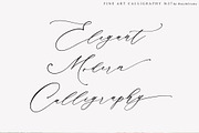 Manuscript 1284 // Calligraphy Font, a Script Font by PeachCreme (Thumbnail 2 of 13)