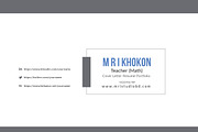 Simple CV ProwerPoint Tamplate, a Presentation Template by MRI STUDIO (Thumbnail 2 of 7)