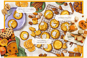 Mini Pumpkin Pies Illustration, a Graphic by GVGraphics (Thumbnail 2 of 9)