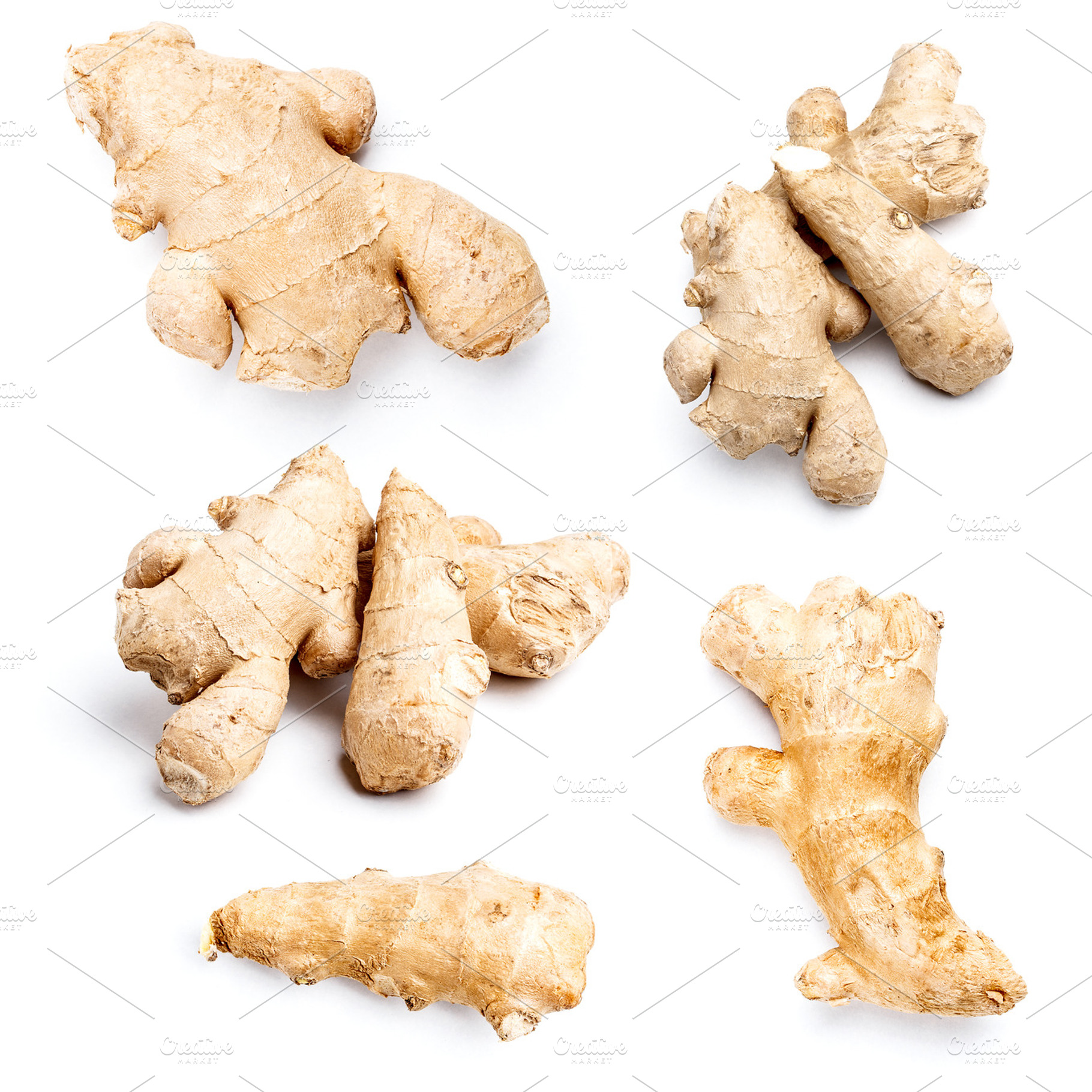 Fresh ginger containing alternative, aroma, and asian