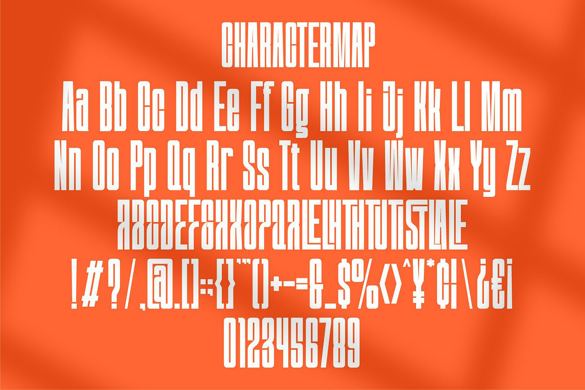 Rostelop || Modern Tall Sans Serif, a Sans Serif Font by Ermedia Studio (Photo 9 of 10)