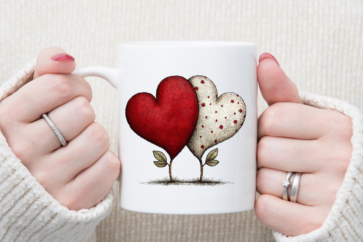 Valentines Clipart Set, Love Clipart, an Illustration by Sublimation Artist (Photo 5 of 6)