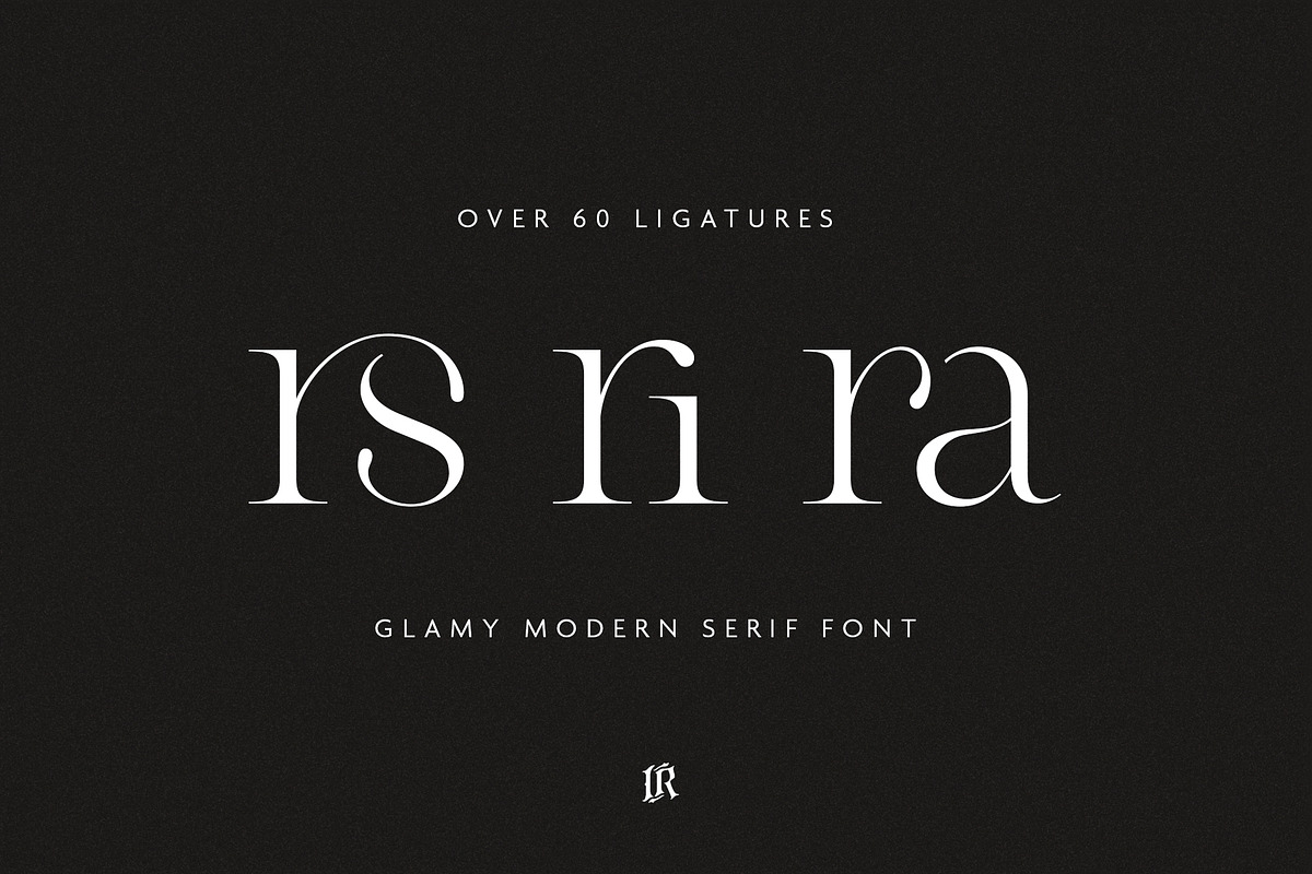 GLAMY - Ligature Rich Serif, a Serif Font by Ivan Rosenberg (Photo 6 of 13)