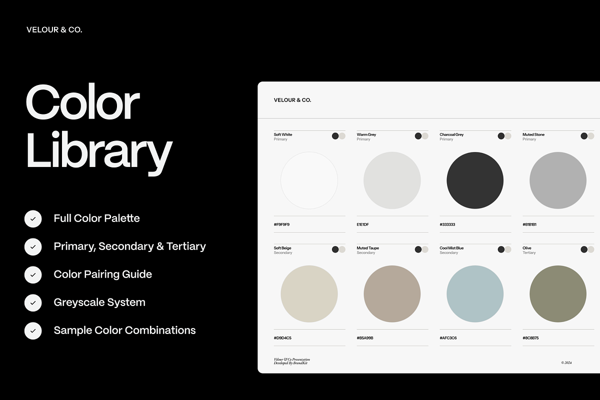 Premium Brand Guidelines System, a Presentation Template by BrandKit (Photo 5 of 7)