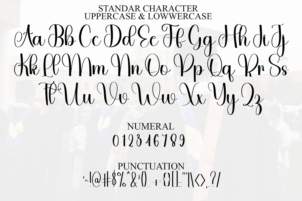 Graduation, a Handwritten Font by FreshTypeINK (Photo 3 of 8)
