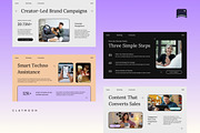 Influencer Marketing Agency, a Presentation Template by Claymoon Lab (Thumbnail 4 of 7)