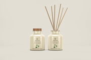 Reed Diffuser Bottle Package Mockup, a Packaging Mockup by Illusiongraphic (Thumbnail 6 of 20)