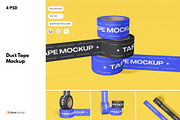 Duct Tape Mockup, a Household Mockup by DSNA Mockup (Thumbnail 1 of 6)