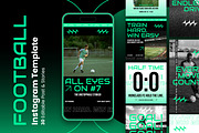 Football Instagram Template Kit, a Social Media Template by Nenjo Studio (Thumbnail 5 of 5)