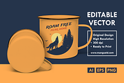 Roam Free Fear None, an Animal Illustration by Mangustudio (Thumbnail 2 of 3)