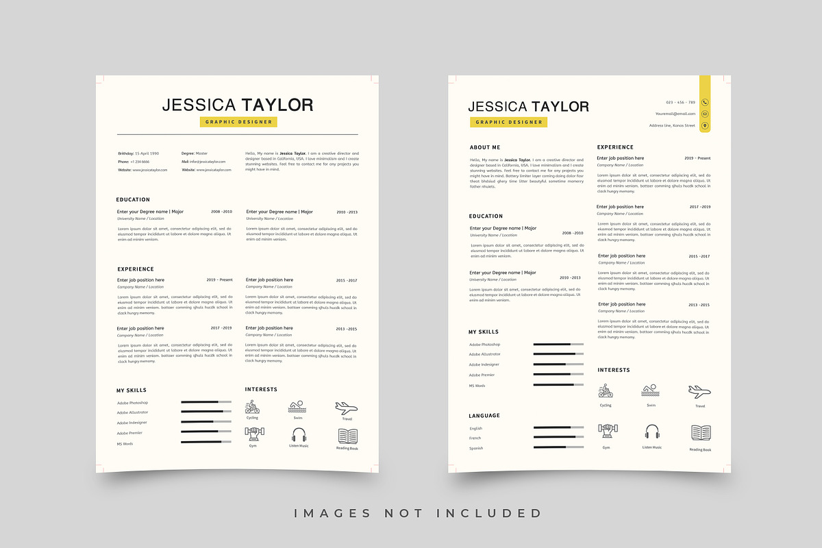 Resume Word, a Resume Template by NanoAgency