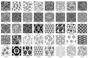B&W 40 Patterns Collection, a Pattern Graphic by ekaart (Thumbnail 4 of 7)