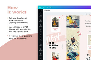 Canva Puzzle Template For Fashion