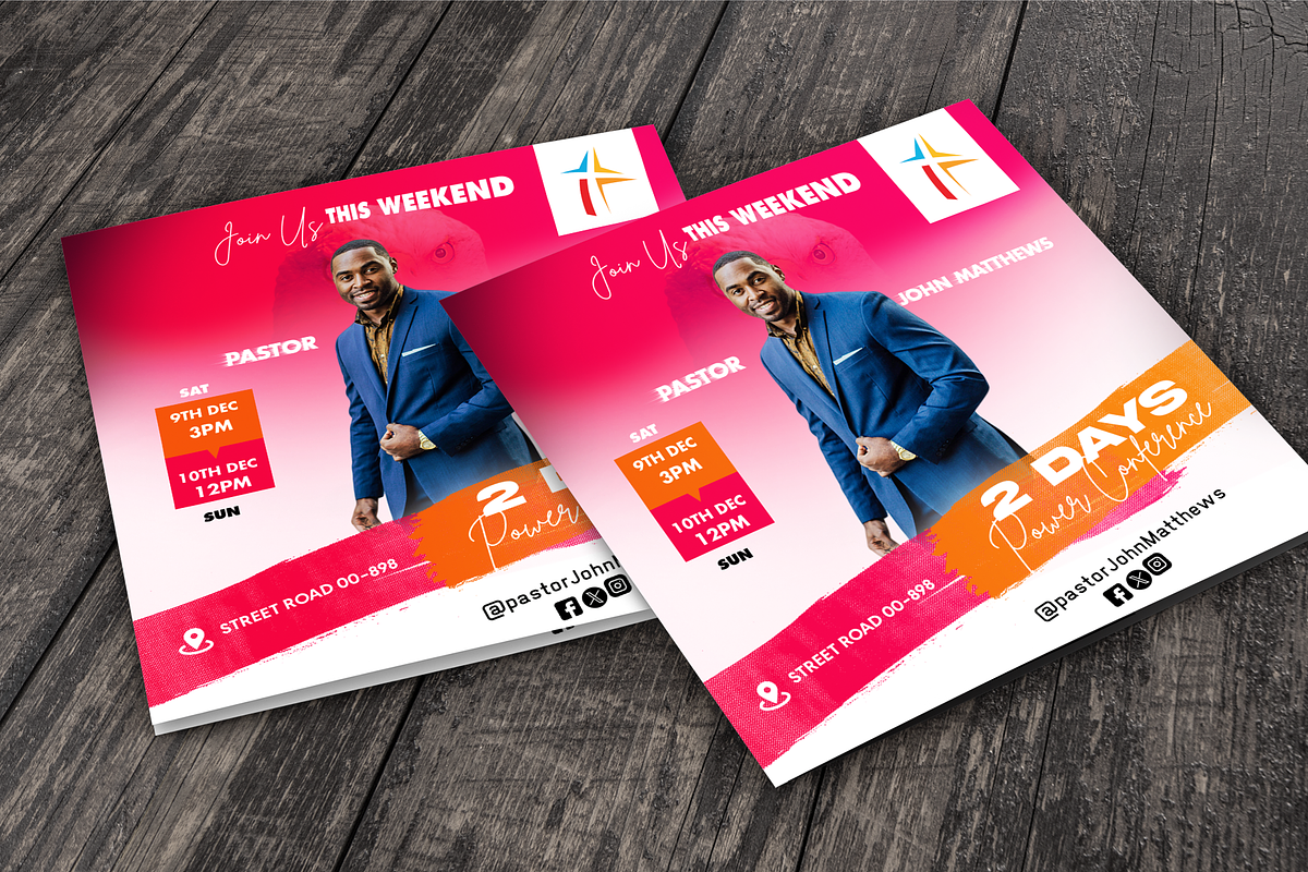 Church Social Media Template, a Social Media Template by Transly Graphics (Photo 2 of 3)
