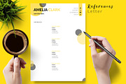 Creative Resume / CV Bundle - Amelia, a Resume Template by Templates Design Co. (Thumbnail 6 of 17)