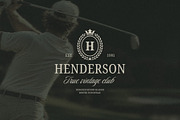 Old Money Vintage Logo Collection, a Branding & Logo Template by Vasya Kobelev (Thumbnail 14 of 17)