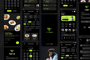 GrabGreen - Daily Healthy Food, an UI Kit Template by Creative Perspective (Thumbnail 3 of 6)