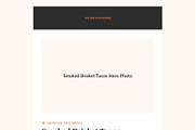Food Truck Email Kit — 4 Emails, an Email Template by Art Club (Thumbnail 3 of 4)