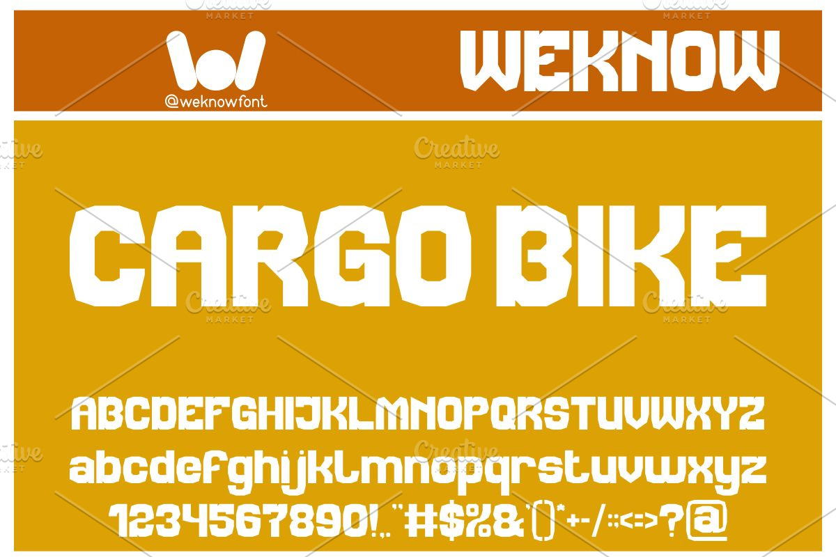 Monster Truck font, a Font by weknow (Photo 4 of 8)