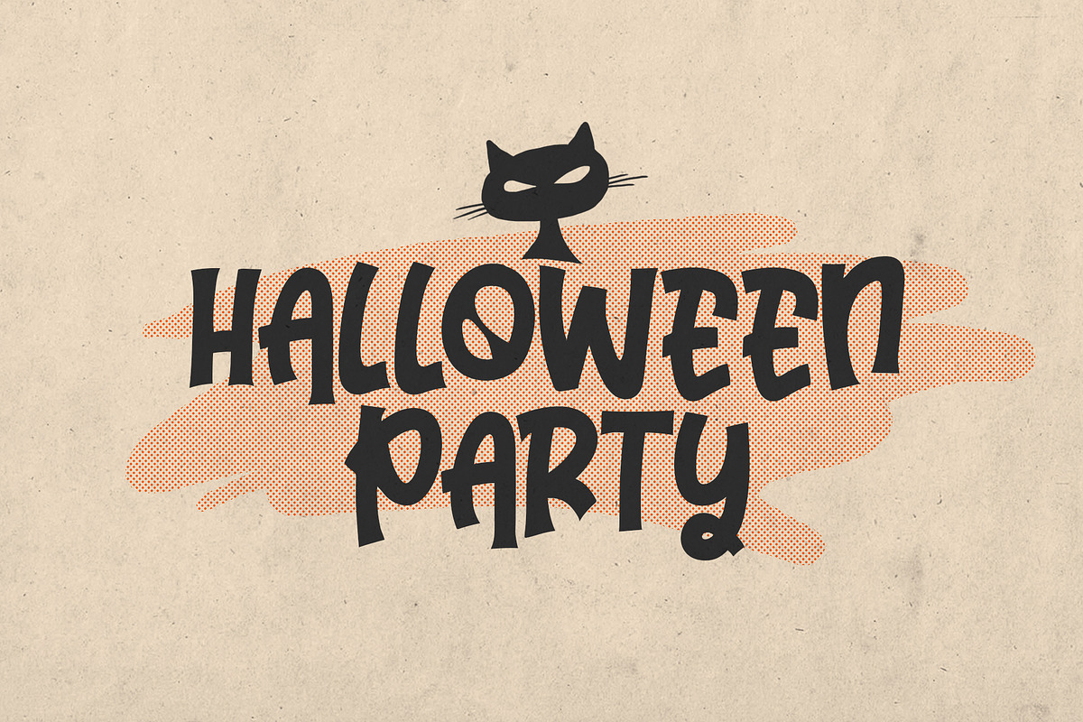 Horror Typeface, a Font by giemons™ (Photo 5 of 6)
