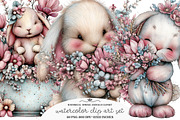 Spring Clipart Cute Spring Animals, an Illustration by GatewayDesign (Thumbnail 1 of 3)