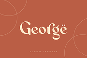 George - Classic Typeface, a Sans Serif Font by Dharmas Foundry (Thumbnail 1 of 11)