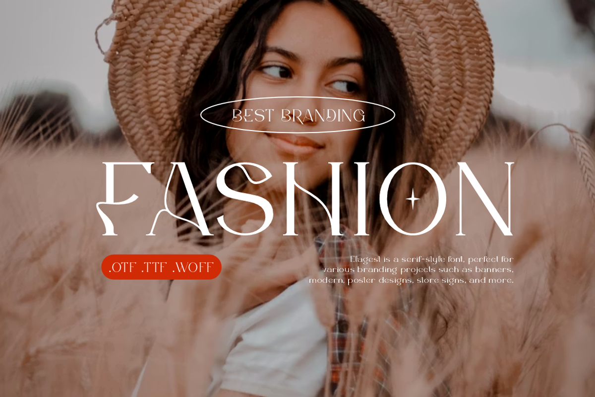 Elagest - Modern Serif Font, a Serif Font by Iqsiart Studio (Photo 6 of 16)