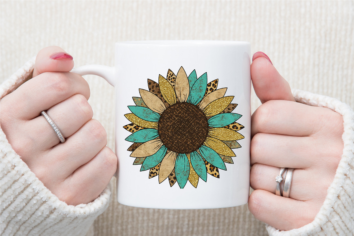 Sunflower Western PNG, an Illustration by Sublimation Artist (Photo 4 of 9)