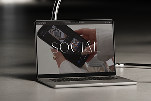 Social: Squarespace 7.1 Template