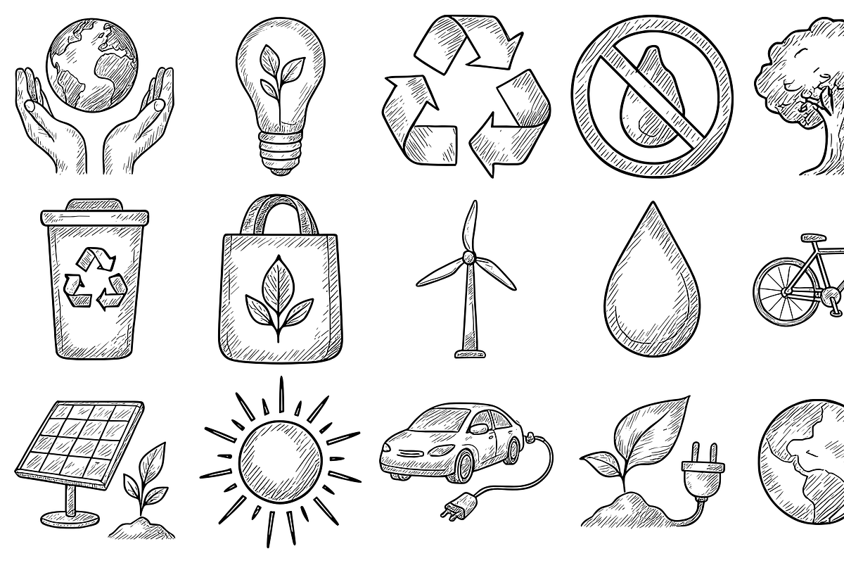 Eco Renewable Energy Collection, an Object Graphic by nikagraphic (Photo 1 of 3)