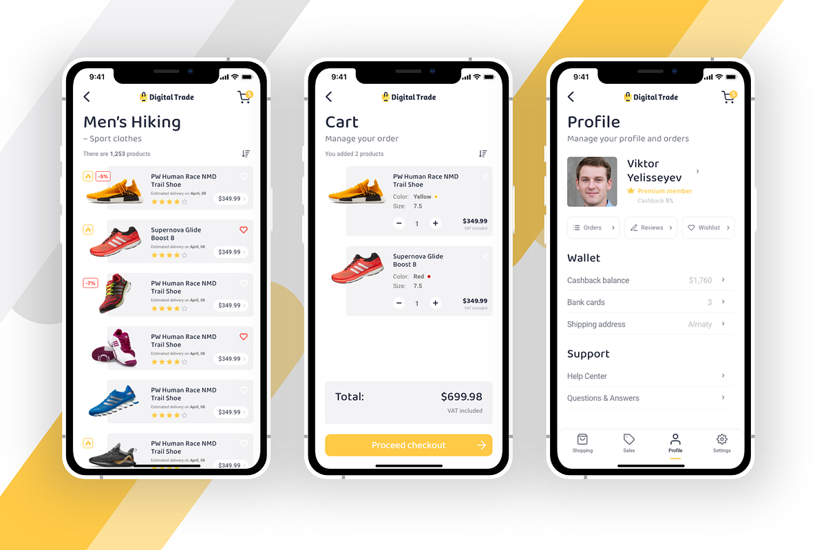 Store Mobile App, an App Template by Viktor (Photo 6 of 7)