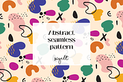 Abstract shape seamless pattern, a Pattern Graphic by Sigelt (Thumbnail 1 of 7)