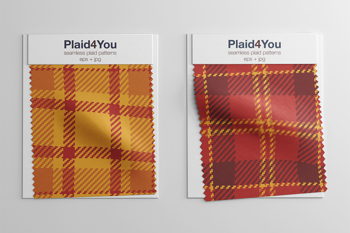#177 Golden Autumn Plaids, a Pattern Graphic by Plaid4You (Photo 5 of 5)